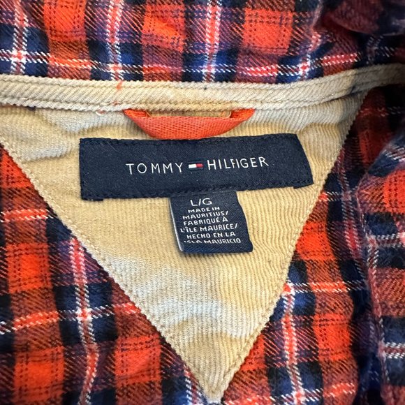 Tommy Hilfiger Button Down Flannel - Picture 3 of 4